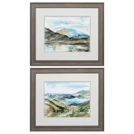 Propac Images Propac Images 2543 Watercolor Views Wall Art - Pack of 2 2543
